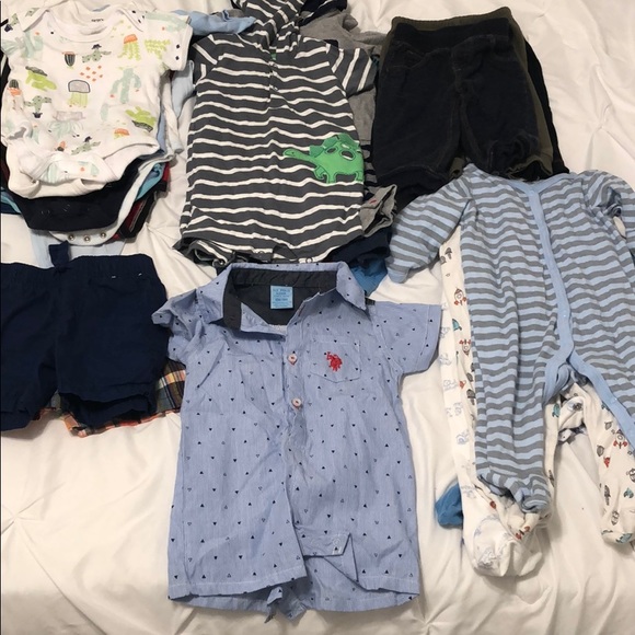 baby boy bundle clothes